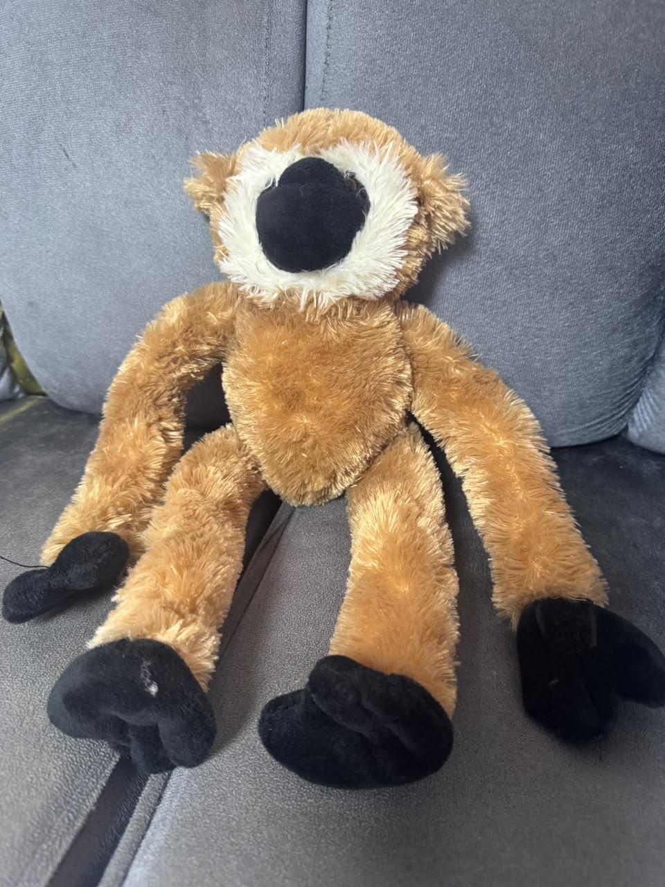 Adorable Peluche Ours Marron et Blanc